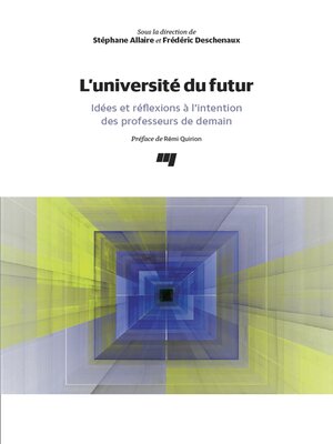 cover image of L'université du futur
